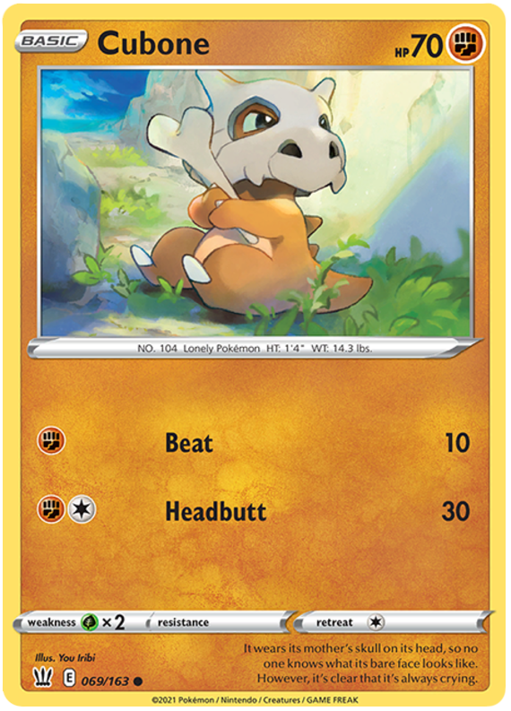 Cubone - 69-163 (RH)