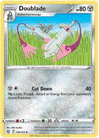 pokemon ss battle styles doublade 106 163