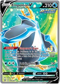 pokemon ss battle styles empoleon v 145 163 full art