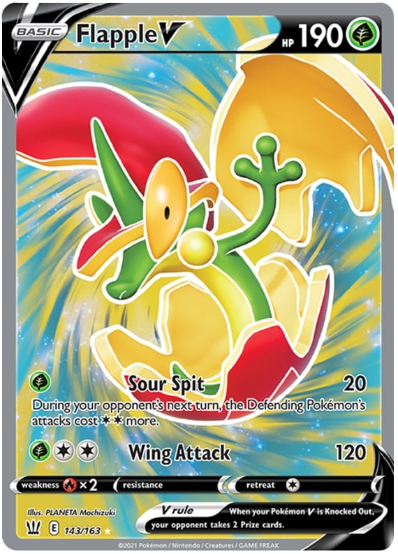 Flapple V – 143-163 FULL ART