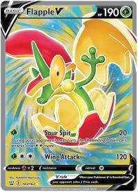 pokemon ss battle styles flapple v 143 163 full art