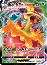 pokemon ss battle styles flapple vmax 019 163