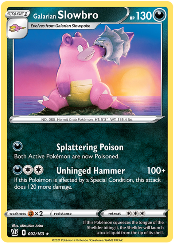 Galarian Slowbro - 092-163 (RH)