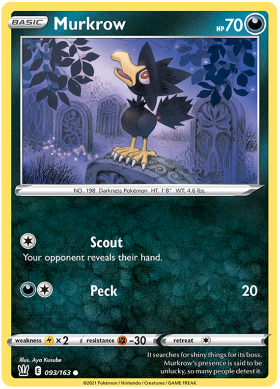 Murkrow - 093-163 (RH)