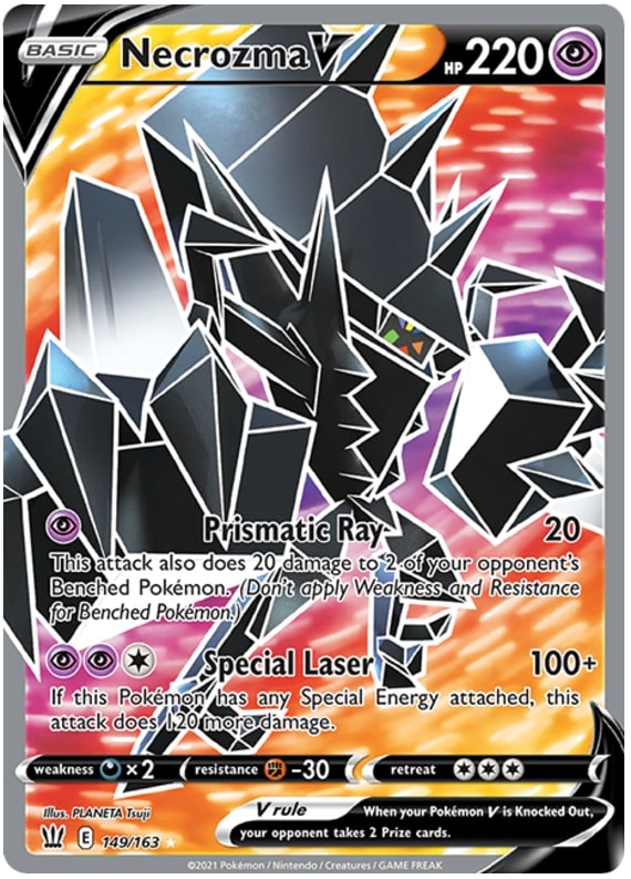 Necrozma V - 149-163 FULL ART