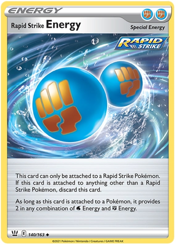 Rapid Strike Energy - 140-163