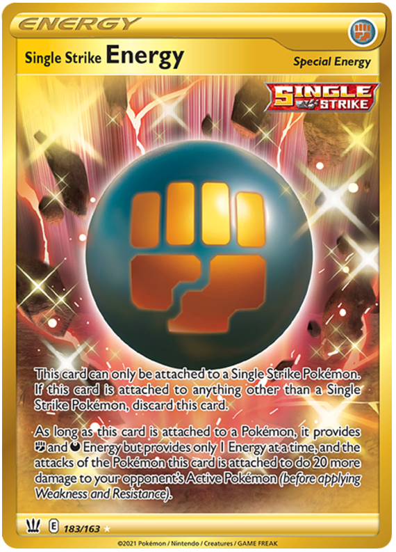 Single Strike Energy - 183-163 - SECRET RARE