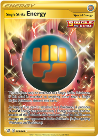 pokemon ss battle styles single strike energy 183 163 secret rare