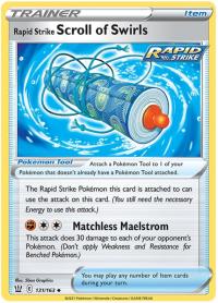 pokemon ss battle styles rapid strike scroll of swirls 131 163