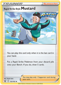 pokemon ss battle styles rapid strike style mustard 132 163 rh