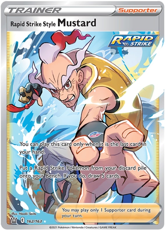 Rapid Strike Style Mustard - 162-163 FULL ART