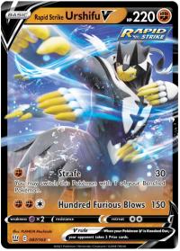 pokemon ss battle styles rapid strike urshifu v 087 163