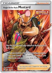 pokemon ss battle styles single strike style mustard 163 163 full art