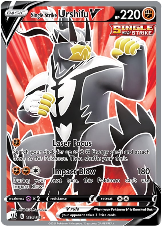 Single Strike Urshifu V - 150-163 FULL ART