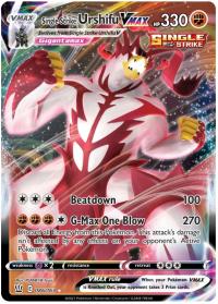 pokemon ss battle styles single strike urshifu vmax 086 163