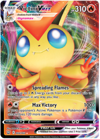 pokemon ss battle styles victini vmax 022 163