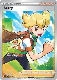 pokemon ss brilliant stars preorder february 25 2022 barry 167 172 full art