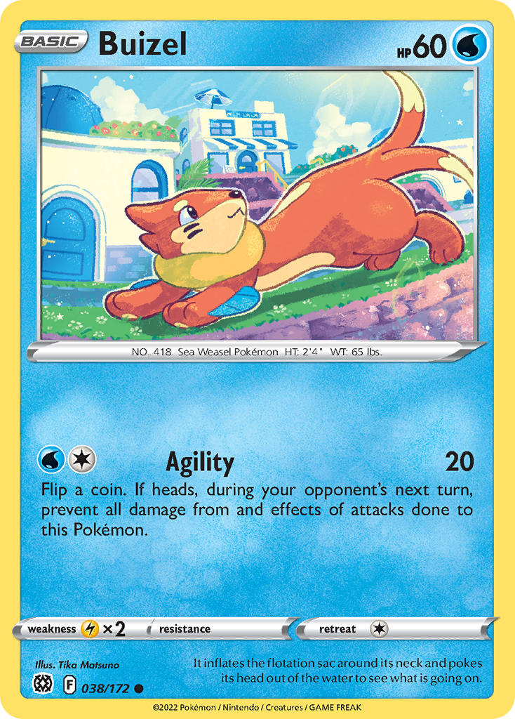 Buizel - 038-172 (RH)