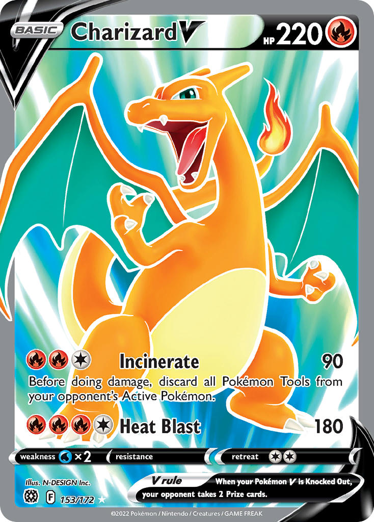 Charizard V - 153-172 FULL ART