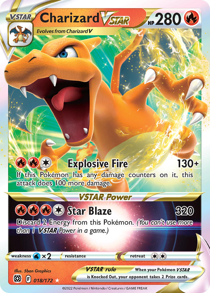 Charizard V STAR - 018-172