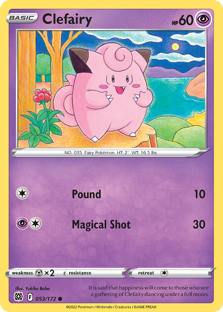 Clefairy - 053-172 (RH)