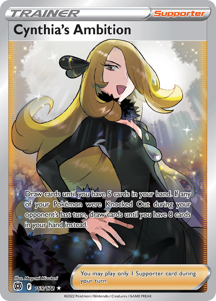 Cynthia's Ambition - 169-172 FULL ART