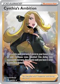 pokemon ss brilliant stars preorder february 25 2022 cynthia s ambition 169 172 full art