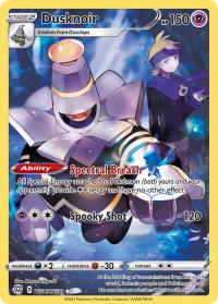 pokemon ss brilliant stars preorder february 25 2022 dusknoir tg06 tg30