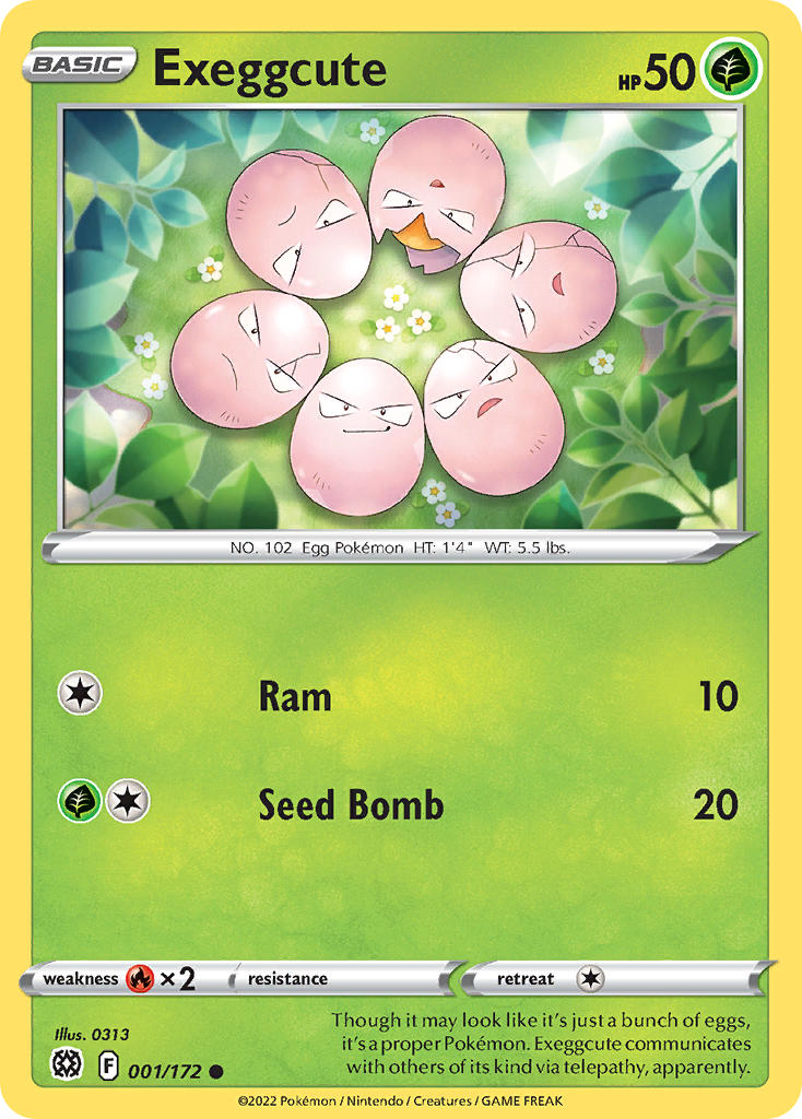 Exeggcute - 001-172 (RH)