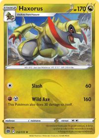 pokemon ss brilliant stars preorder february 25 2022 haxorus 112 172