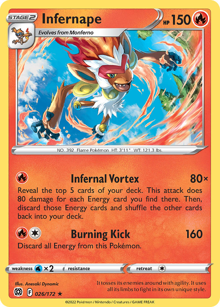 Infernape - 026-172 (RH)