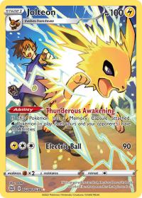 pokemon ss brilliant stars preorder february 25 2022 jolteon tg04 tg30