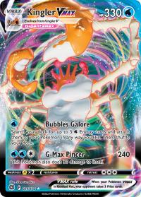 pokemon ss brilliant stars preorder february 25 2022 kingler vmax 029 172