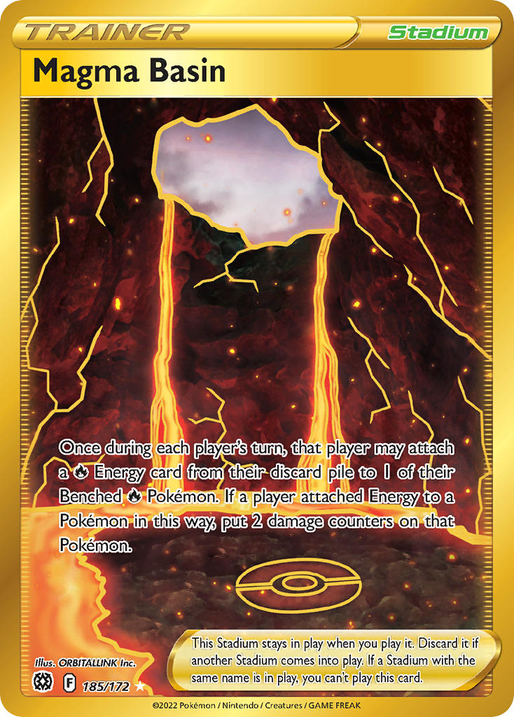 Magma Basin - 185-172 - SECRET RARE