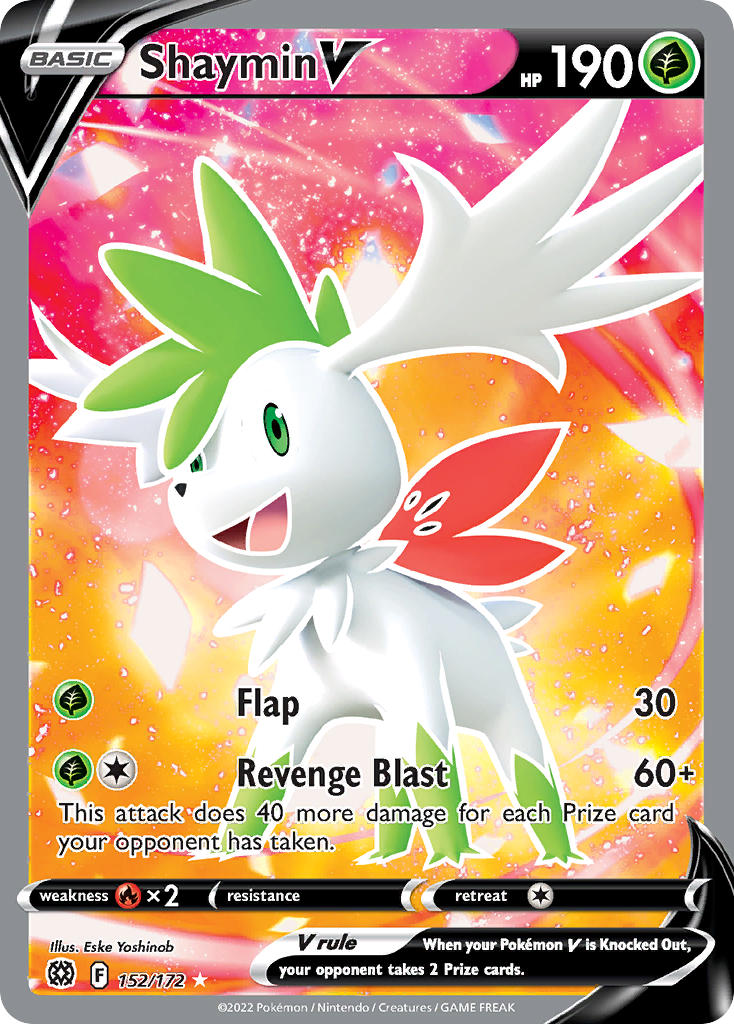 Shaymin V - 152-172 FULL ART