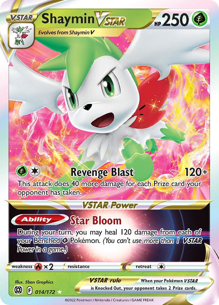 Shaymin V STAR - 014-172