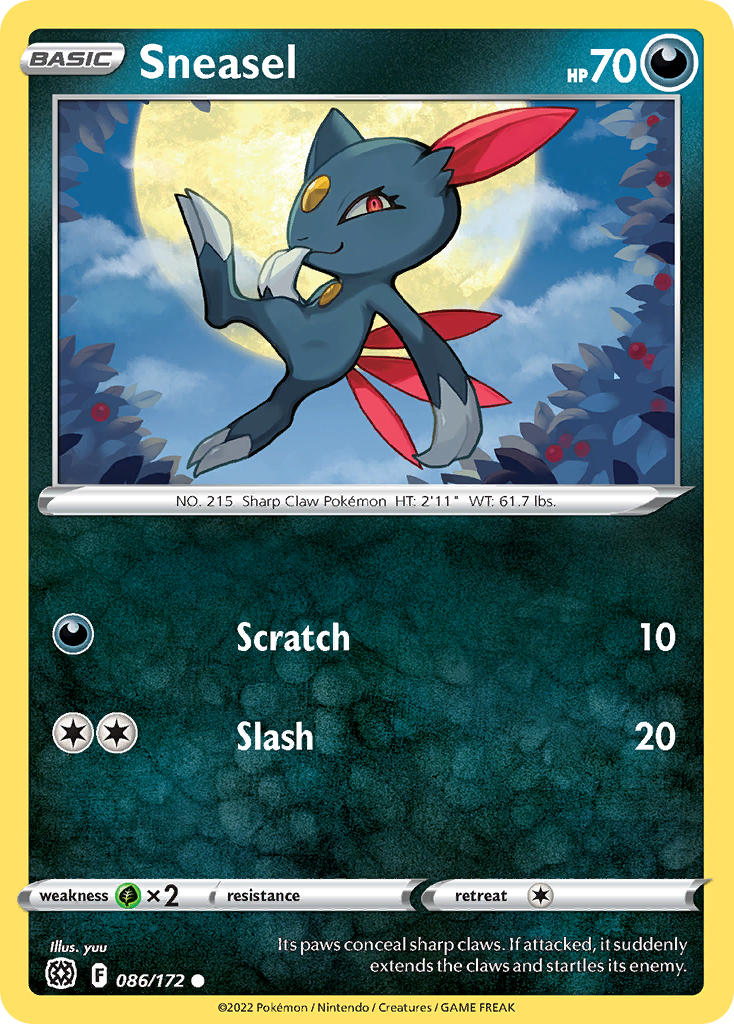 Sneasel - 086-172 (RH)