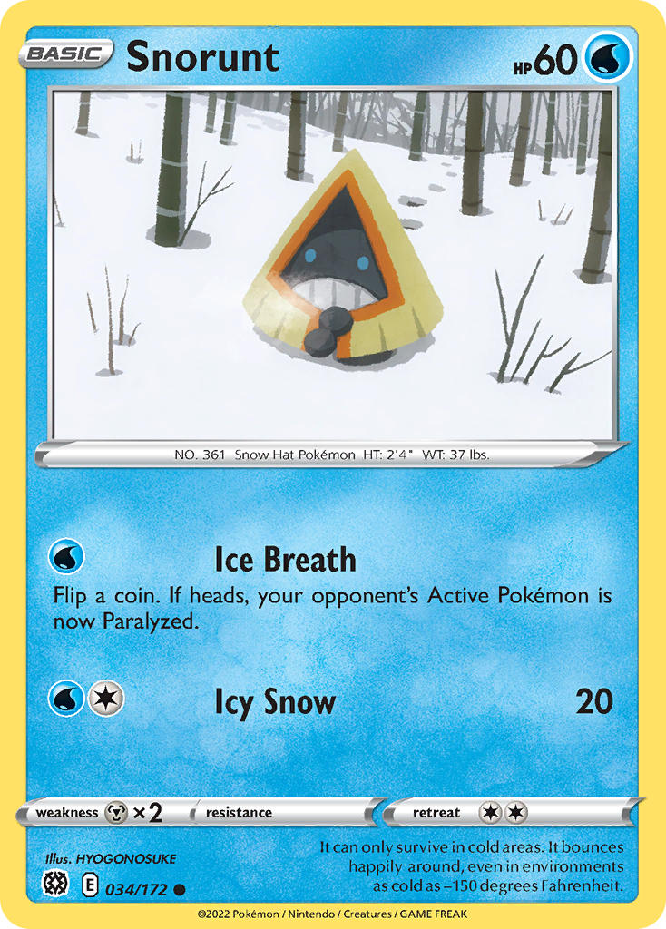 Snorunt - 034-172 (RH)