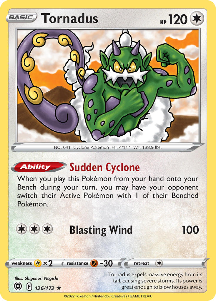 Tornadus - 126-172 (RH)