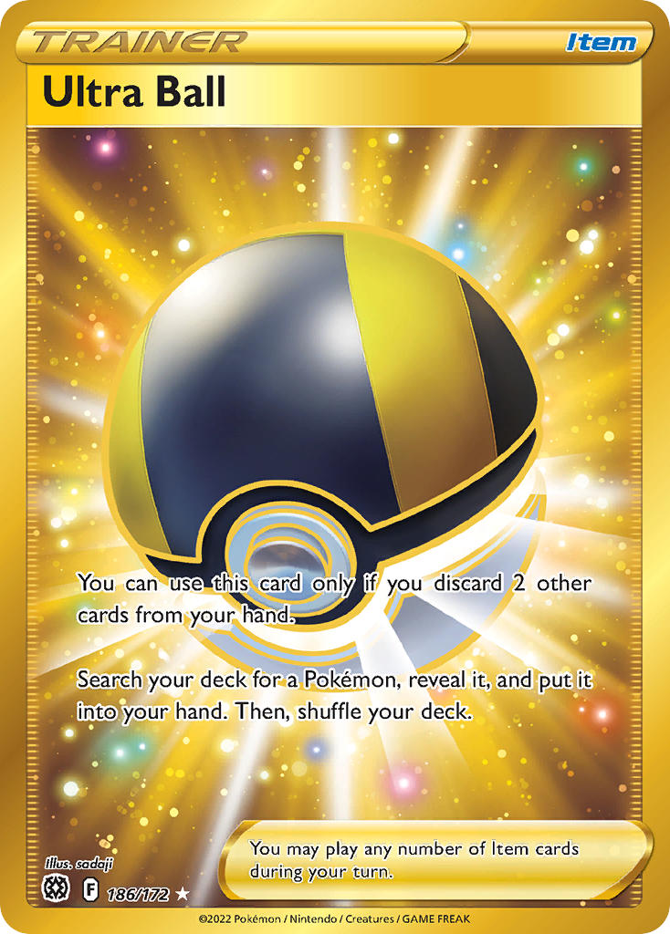 Ultra Ball - 186-172 - SECRET RARE