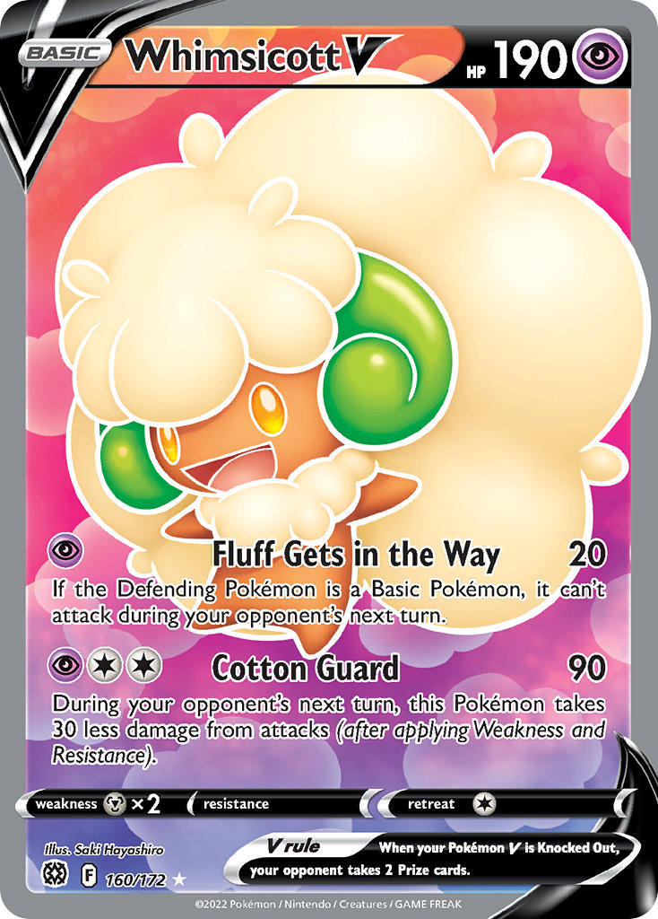 Whimsicott V - 160-172 FULL ART