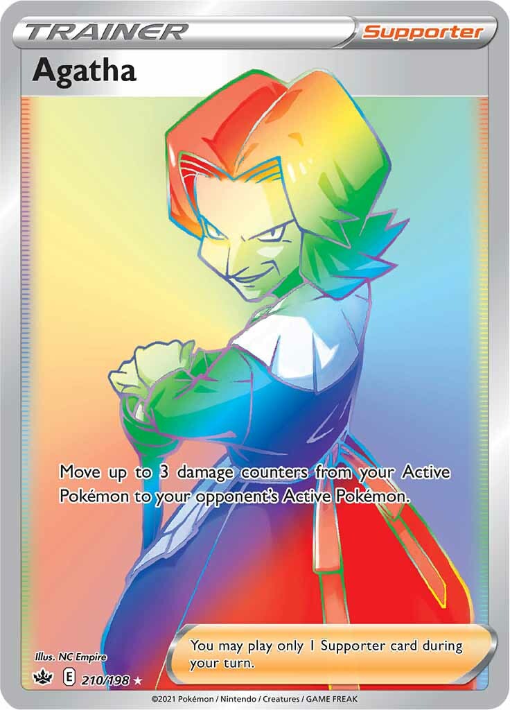 Agatha 210-198 RAINBOW RARE