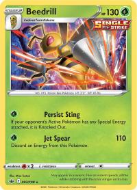 pokemon ss chilling reign beedrill 003 198