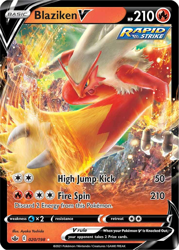 Blaziken V 020-198