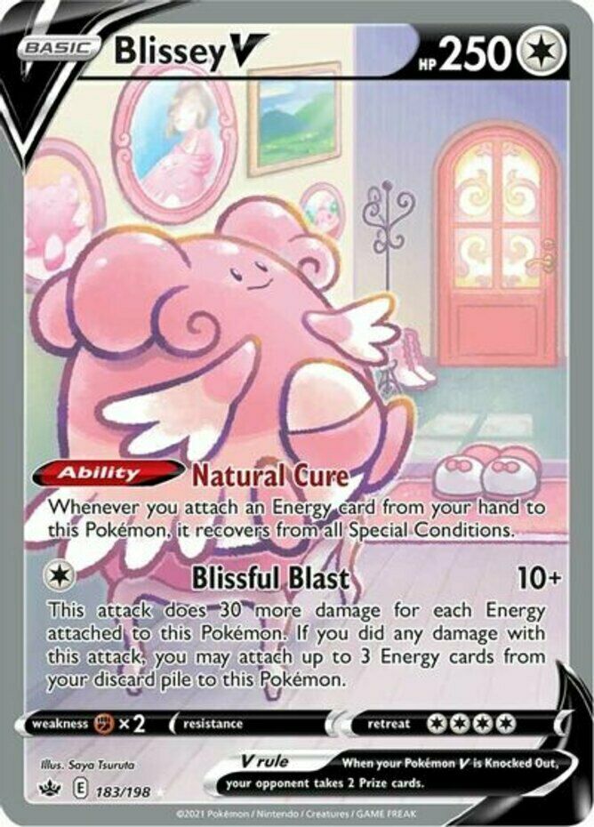 Blissey V 183-198 ALTERNATE ART