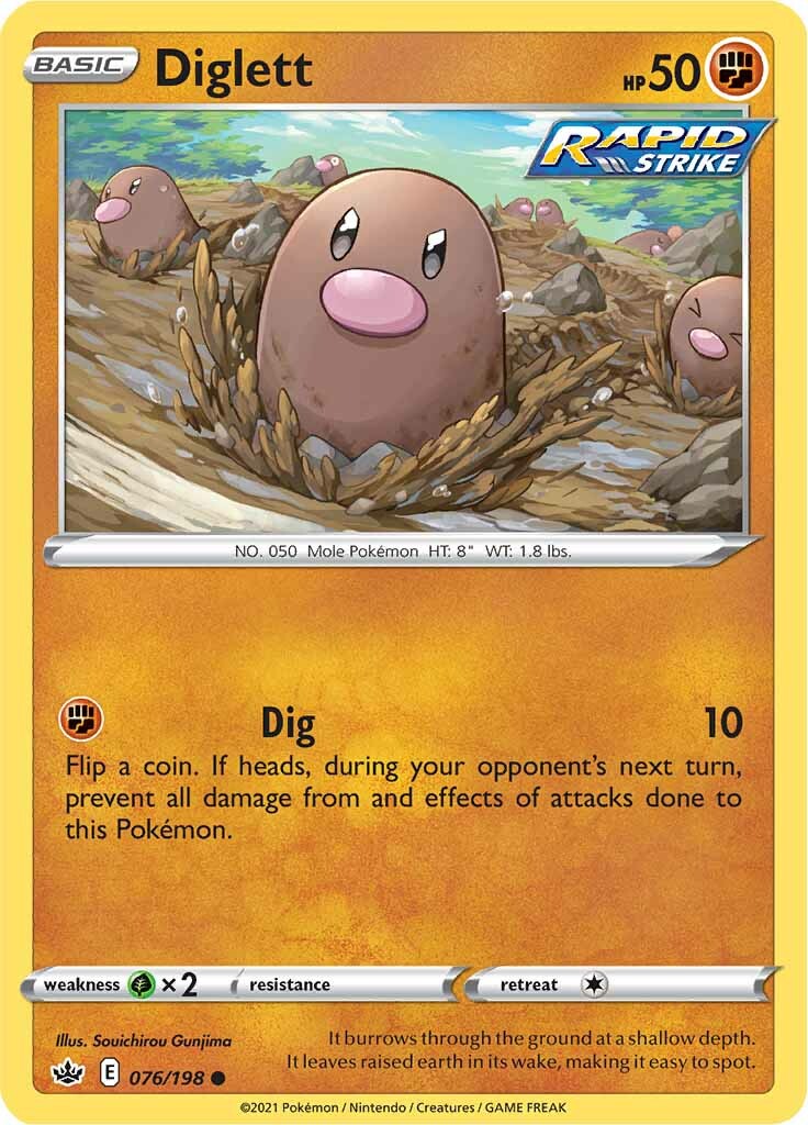 Diglett 076-198 (RH)