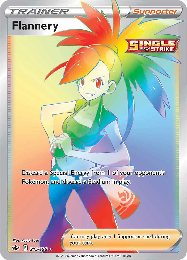 Flannery 215-198 RAINBOW RARE