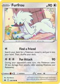 pokemon ss chilling reign furfrou 126 198