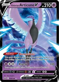 pokemon ss chilling reign galarian articuno v 058 198