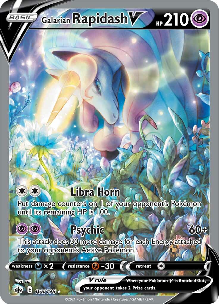 Galarian Rapidash V 168-198 ALTERNATE ART